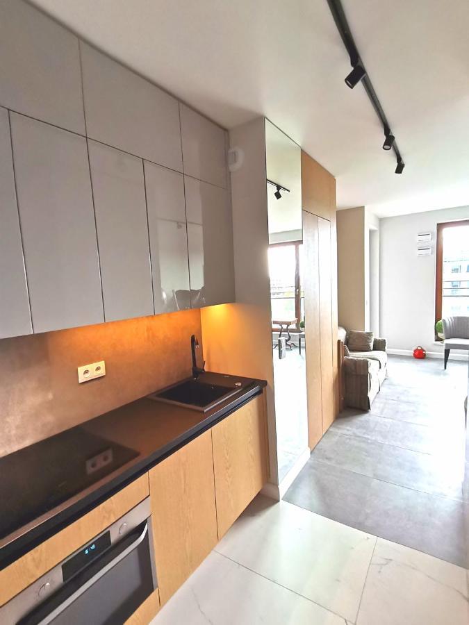 Апартаменты Luxusowy Apartament Klimczaka Варшава Экстерьер фото